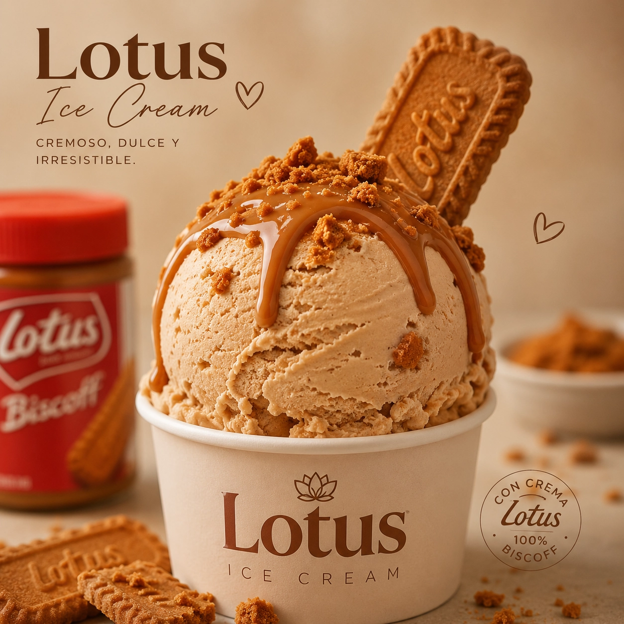 Helado de Lotus By Patricia Ledesma