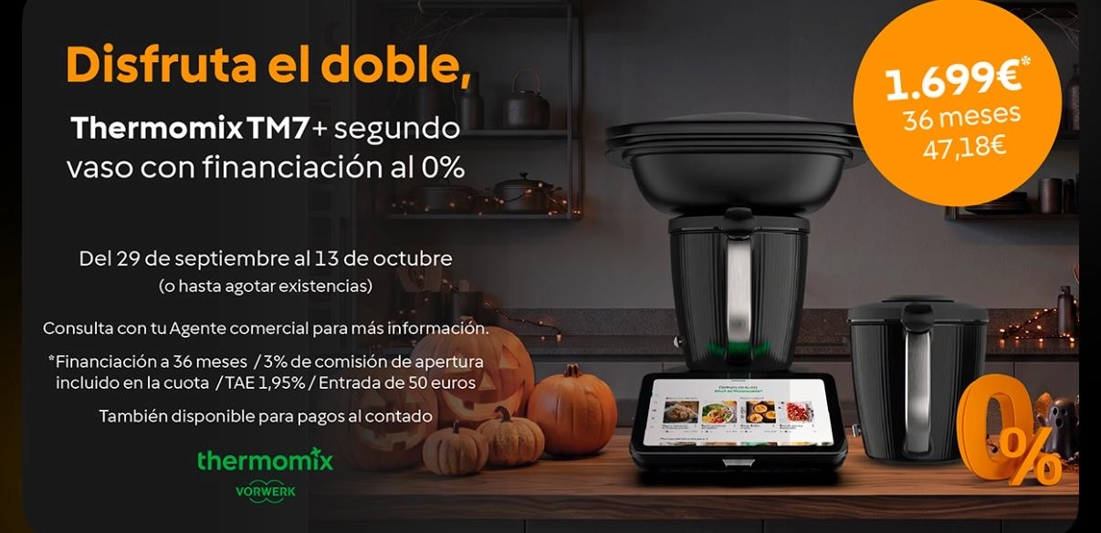 De miedo! Descuentazo! Tm7 con segundo vaso extra y sin Interezes