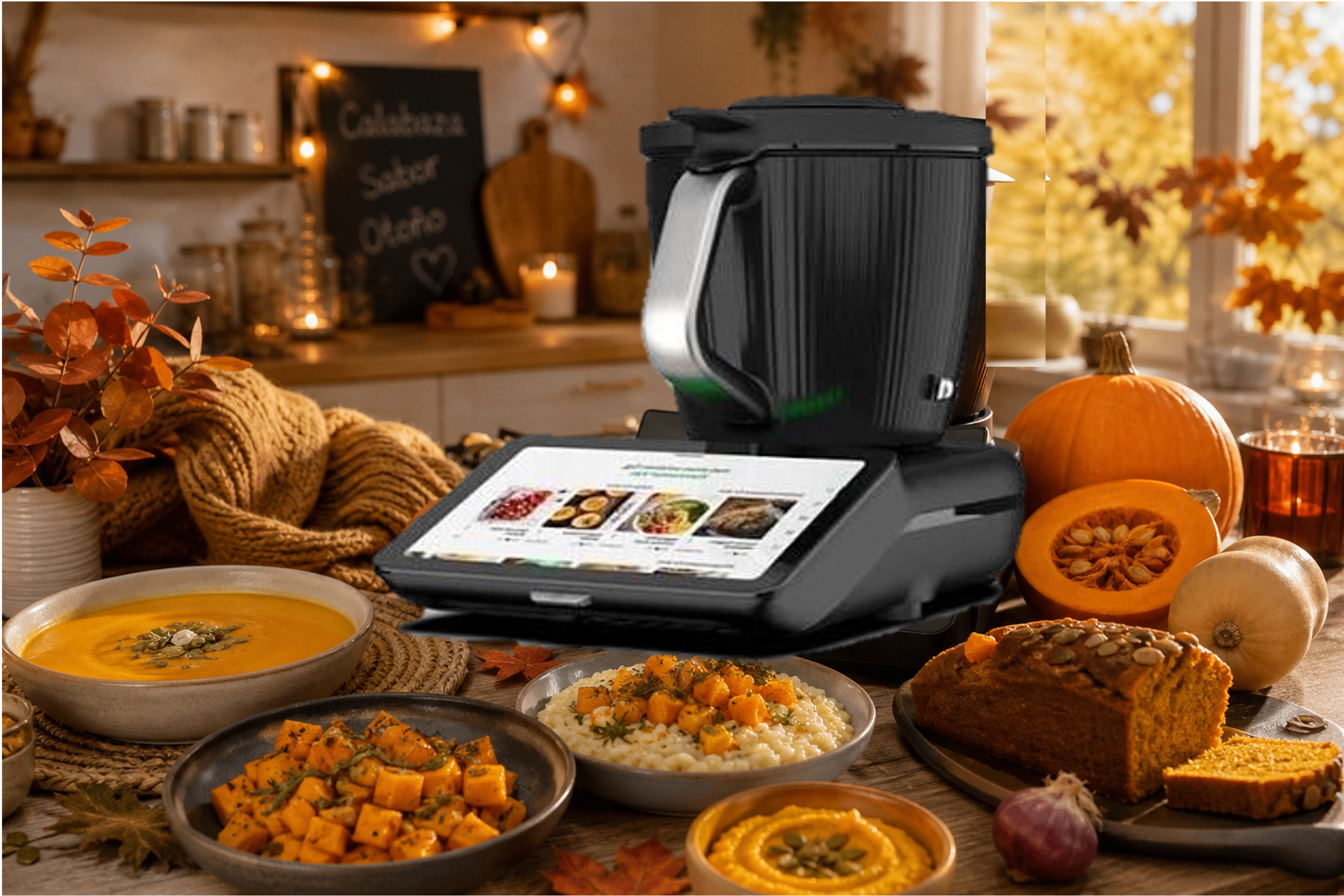 Las Mejores Recetas de Calabaza con Thermomix TM7 para este Otoño