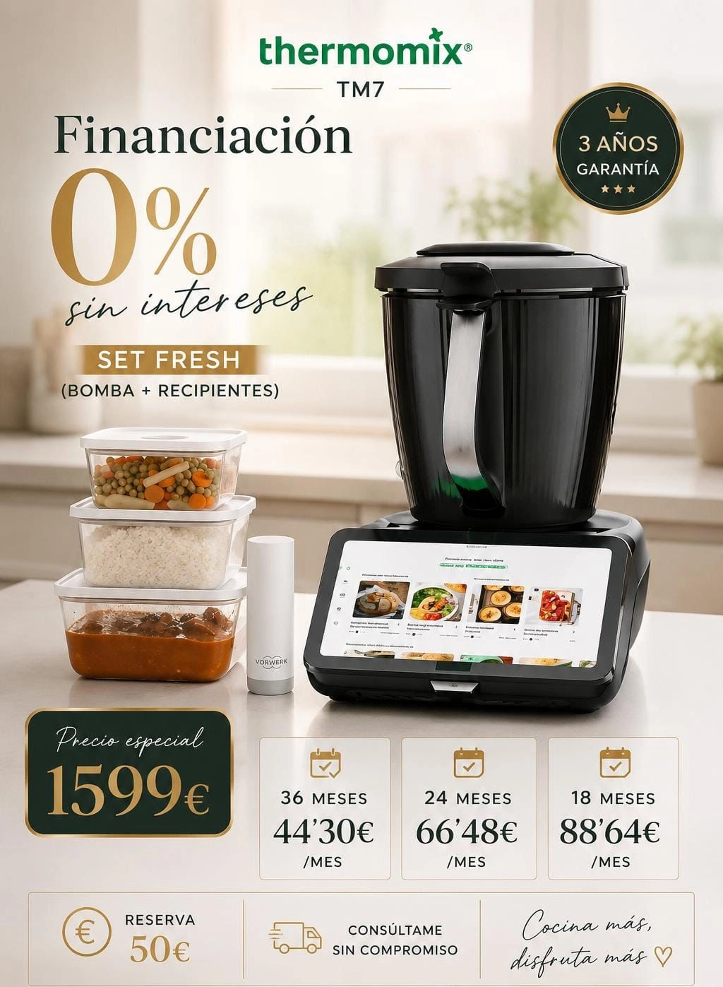 Cocinar, envasar y disfrutar: el vacío como aliado en la cocina