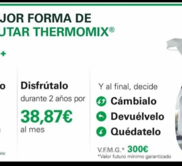 LA MEJOR FORMA DE DISFRUTAR Thermomix®