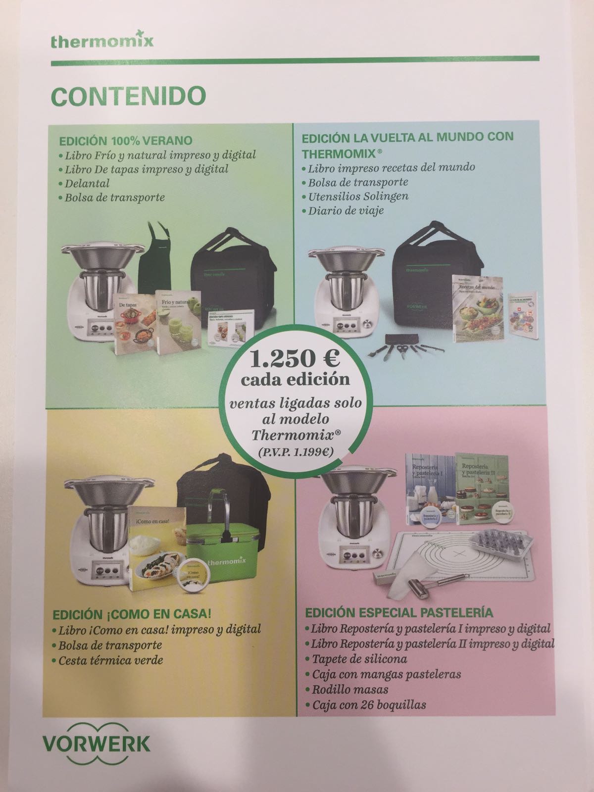 NUEVA PROMOCION CONTRARELOJ CON Thermomix® AGOSTO 2017