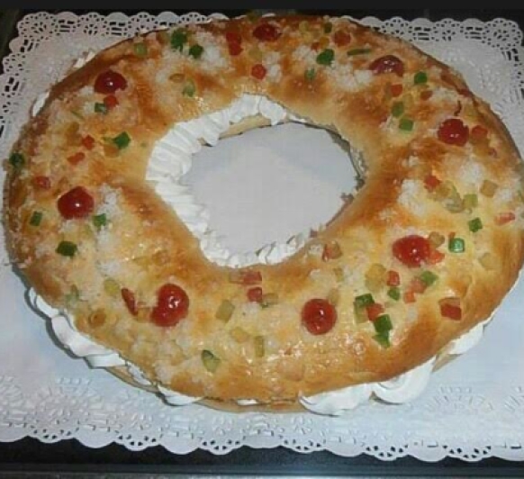 Receta de Roscón de Reyes Exprés