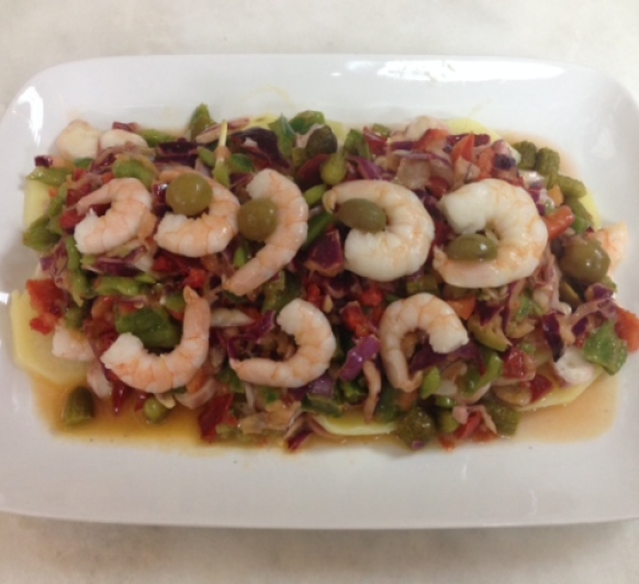 Pulpo en salpicón con Thermomix®