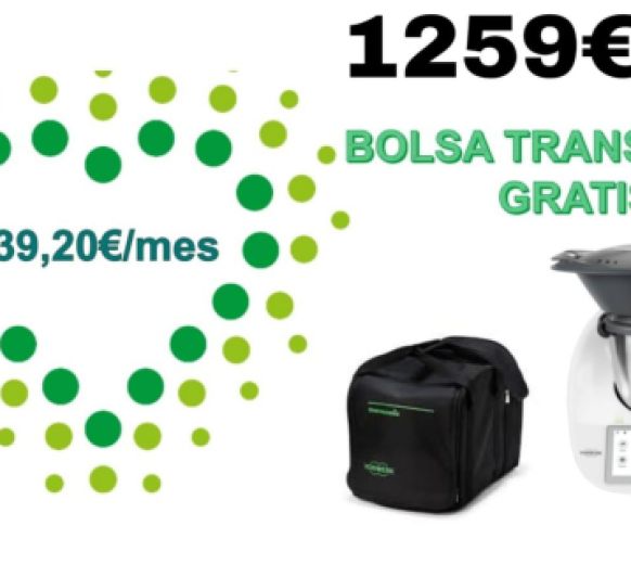 Thermomix® TM6 CON LA BOLSA DE TRANSPORTE DE REGALO