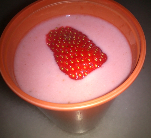 Yogurt de Fresa y Plátano con Thermomix®