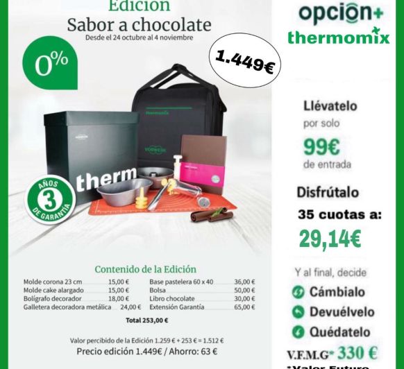 EDICIÓN SABOR A CHOCOLATE