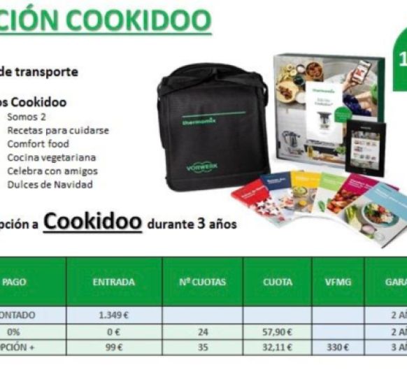 EDICIÓN COOKIDO ¿CÓMO LA QUIERES PAGAR ?