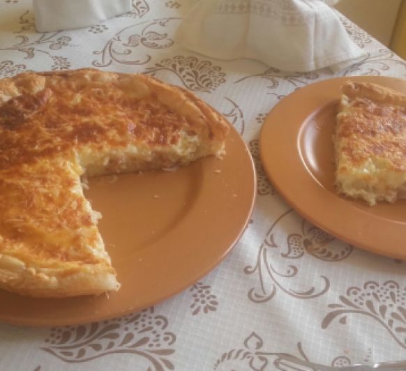 QUICHE DE TORTILLA DE PATATAS