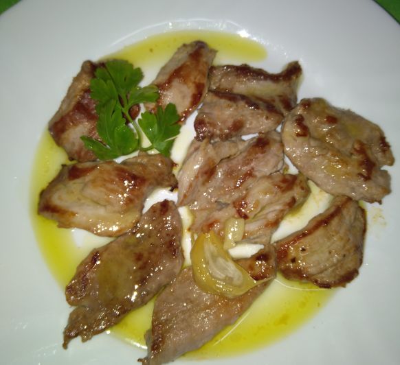 Salsa al whisky con solomillo